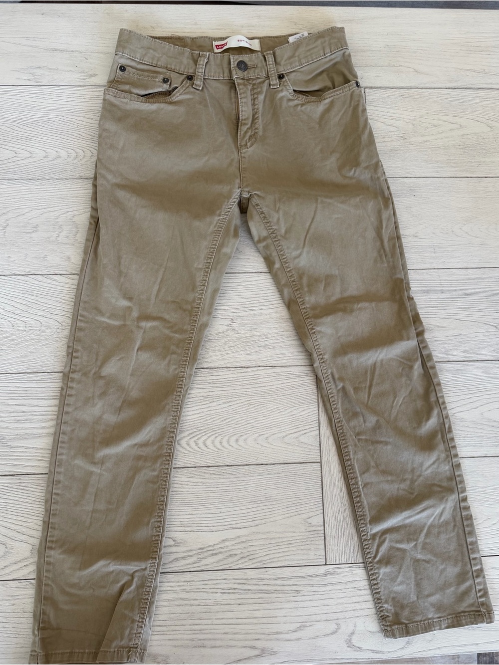 Levi's Women's Skinny Jeans in Khaki/Tan